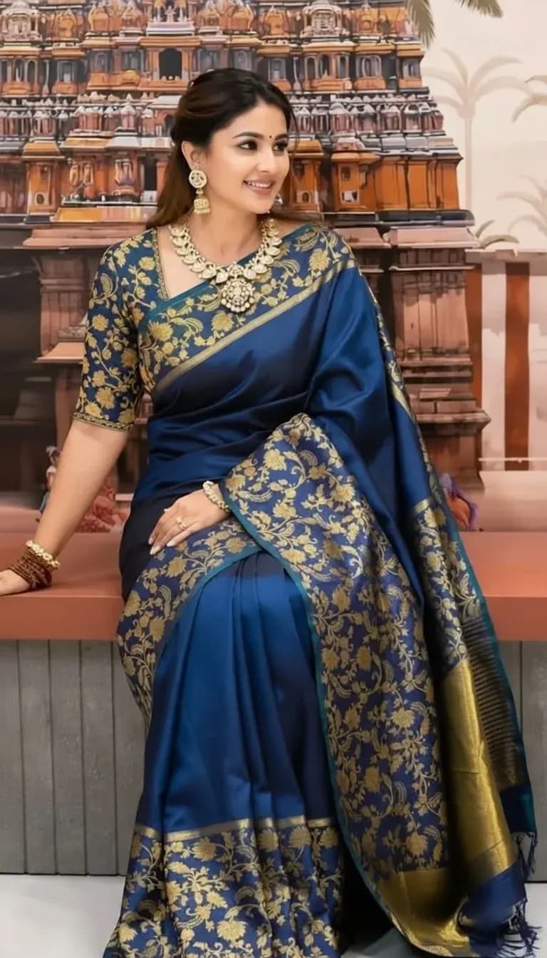 Rupkotha Katan Saree | Premium & Elegant | Premium Katan Silk Fabric