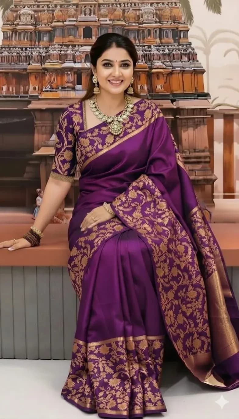 Rupkotha Katan Saree | Premium & Elegant | Premium Katan Silk Fabric
