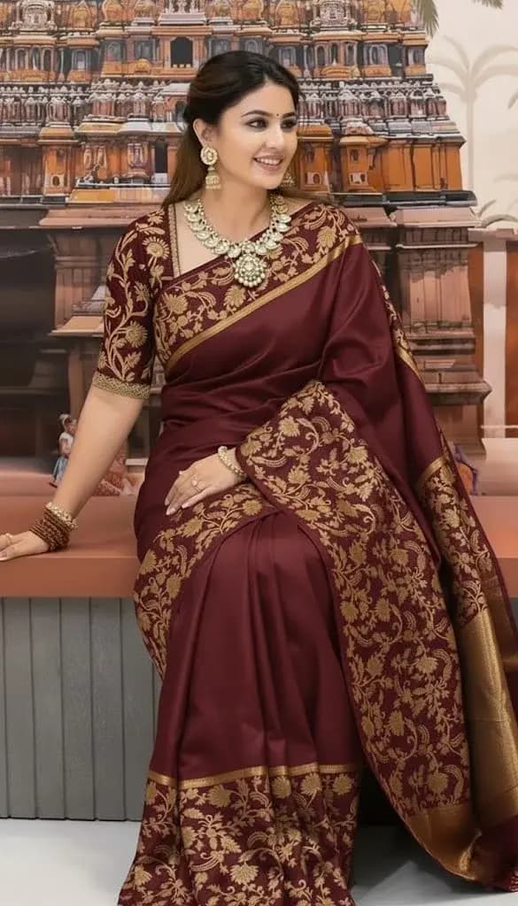 Rupkotha Katan Saree | Premium & Elegant | Premium Katan Silk Fabric