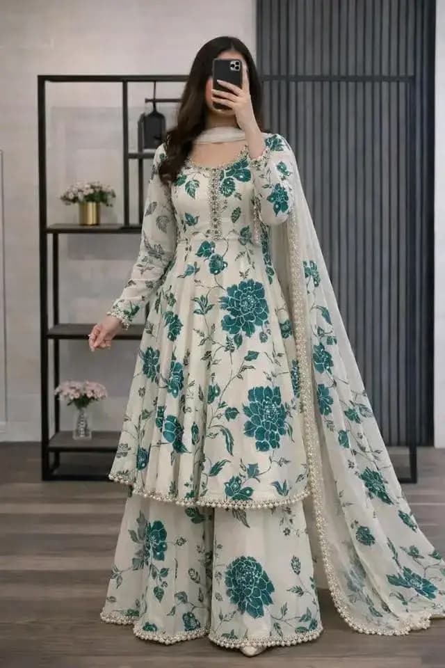 Golap Gown Three Piece – Cotton Printed Ladies Three Piece
