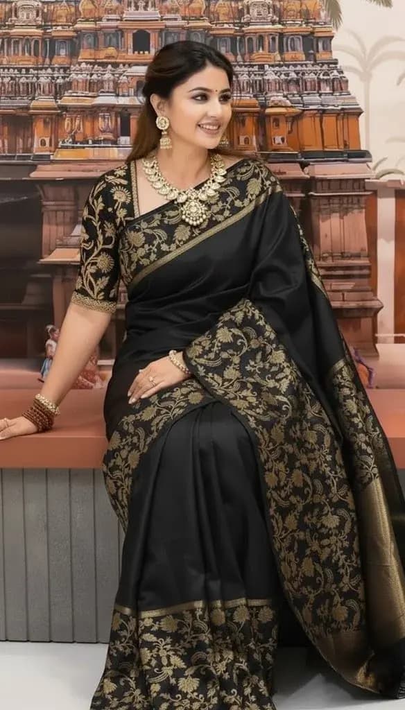 Rupkotha Katan Saree | Premium & Elegant | Premium Katan Silk Fabric