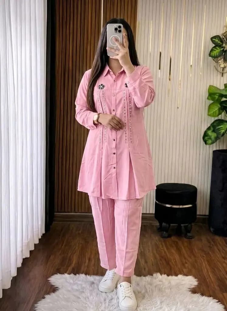 Ladies Pant & Shirt Two Piece | Elegant & Premium