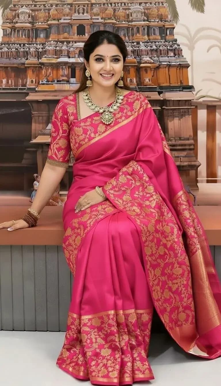 Rupkotha Katan Saree | Premium & Elegant | Premium Katan Silk Fabric