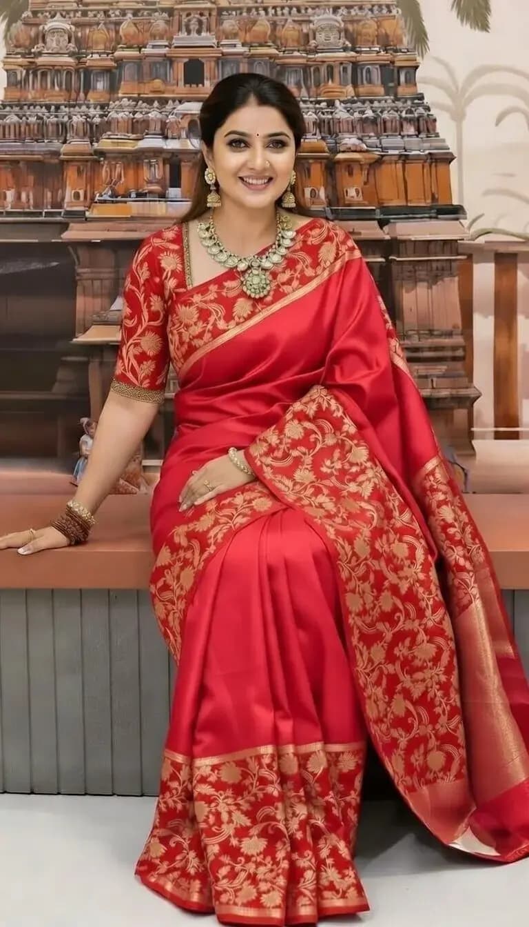 Rupkotha Katan Saree | Premium & Elegant | Premium Katan Silk Fabric