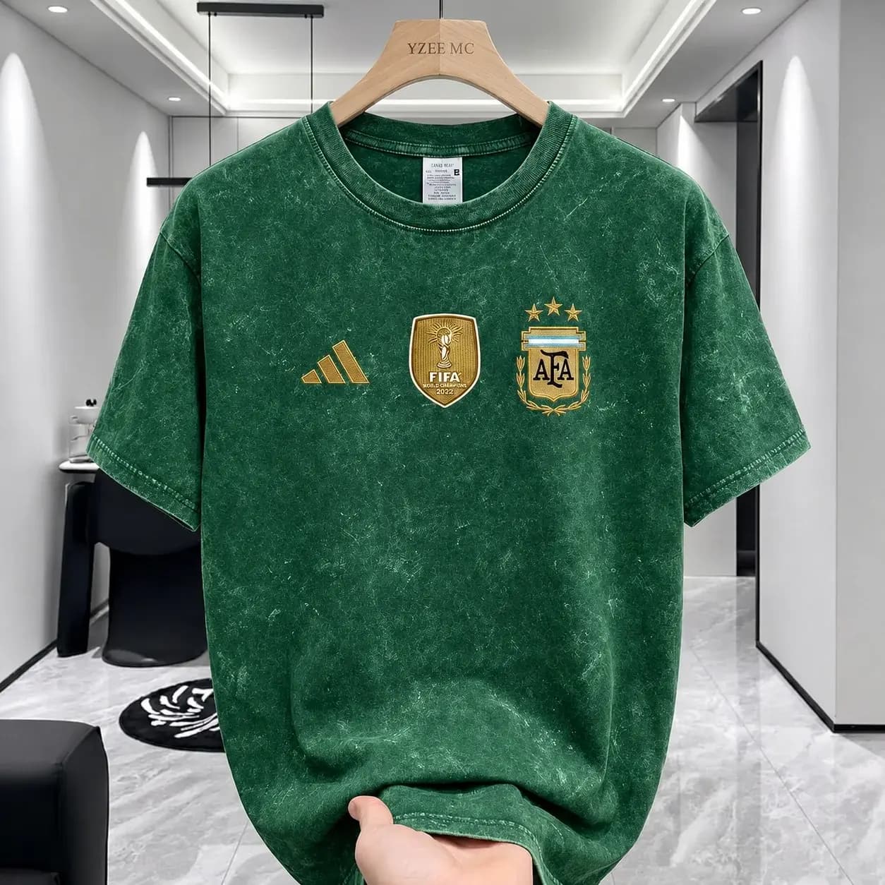 Acid Wash Drop Shoulder T-Shirt – Premium Oversized Streetwear