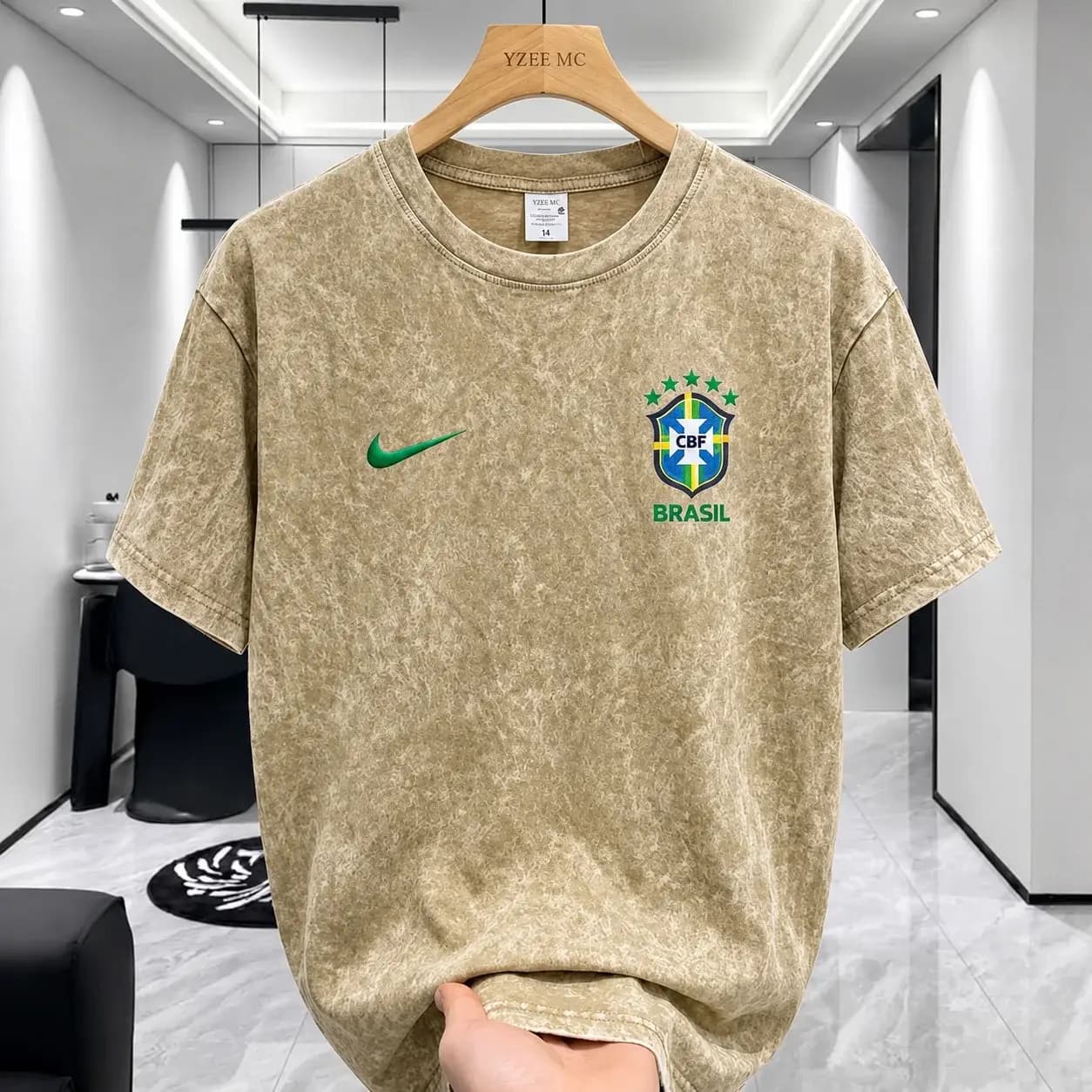 Acid Wash Drop Shoulder T-Shirt – Premium Oversized Streetwear