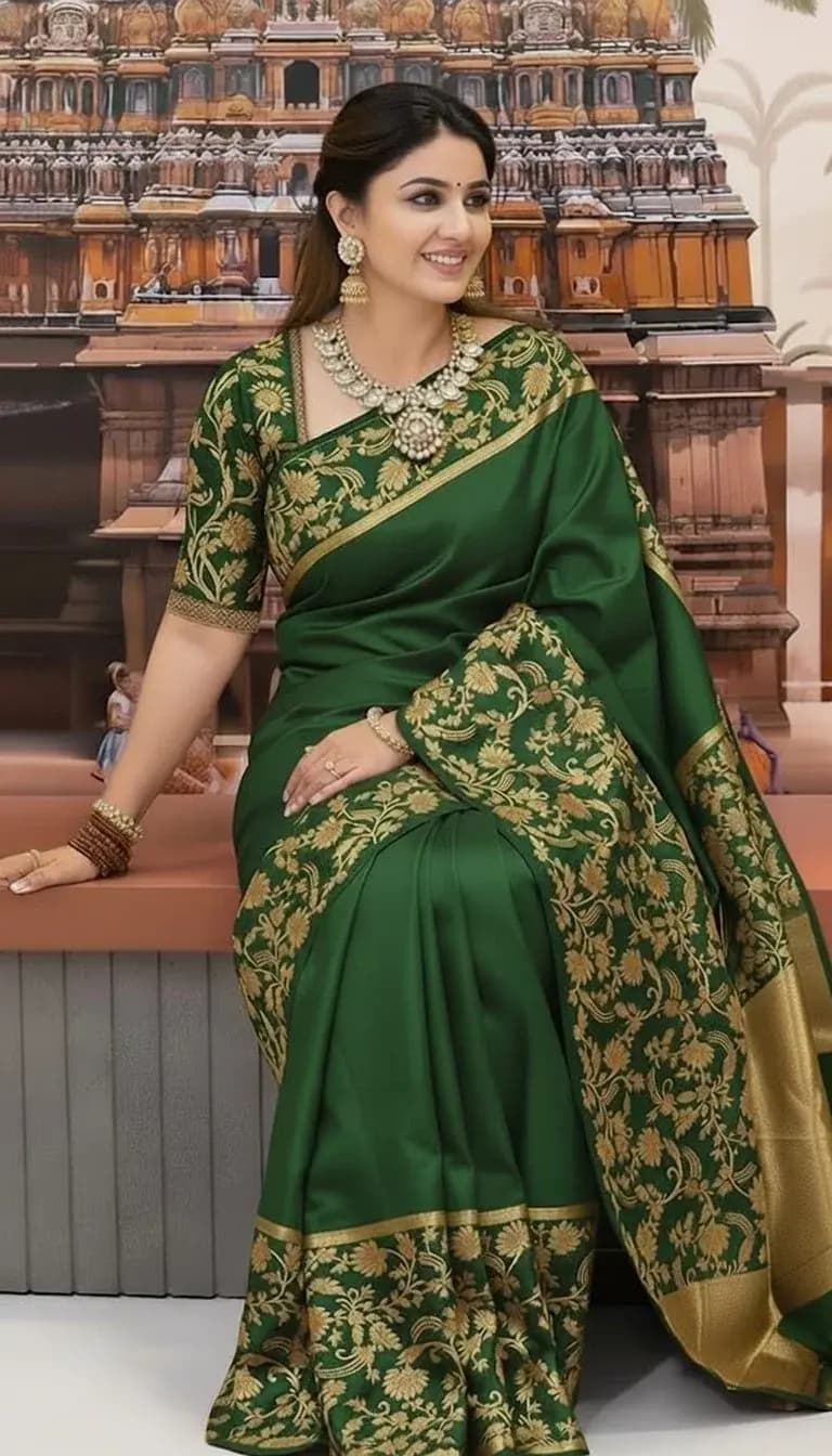 Rupkotha Katan Saree | Premium & Elegant | Premium Katan Silk Fabric