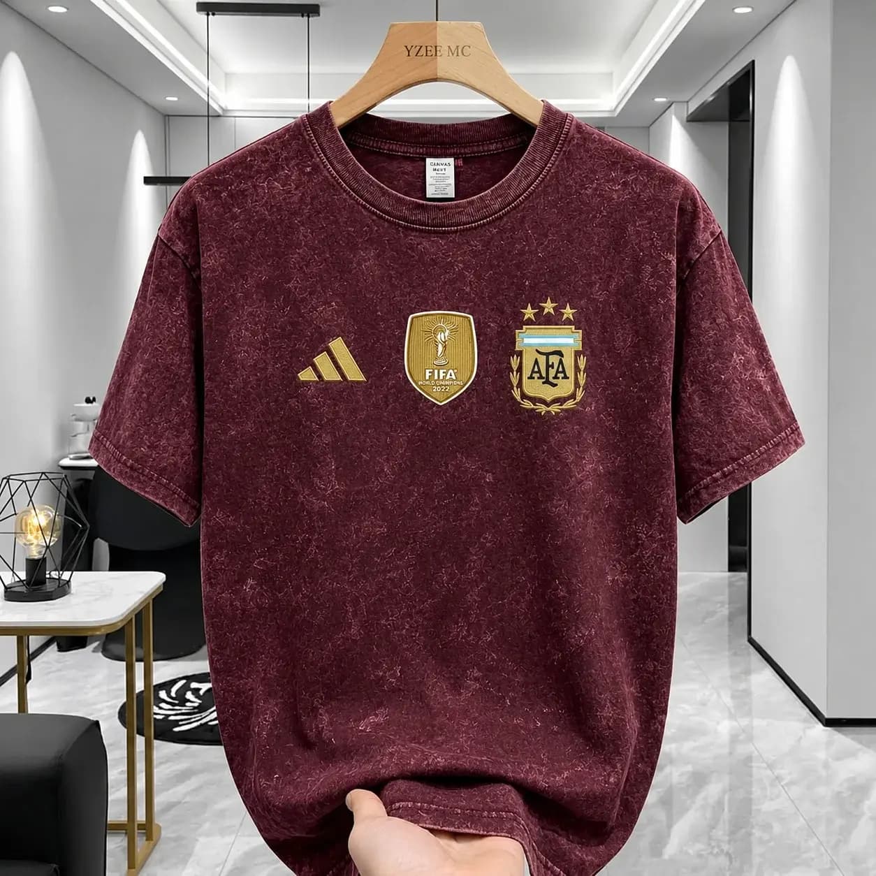 Acid Wash Drop Shoulder T-Shirt – Premium Oversized Streetwear
