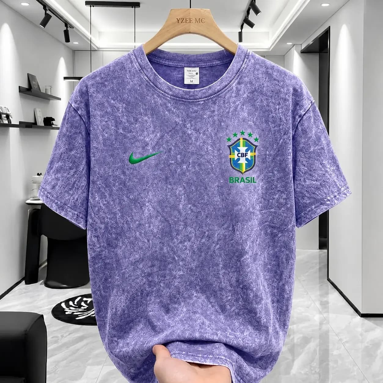 Acid Wash Drop Shoulder T-Shirt – Premium Oversized Streetwear