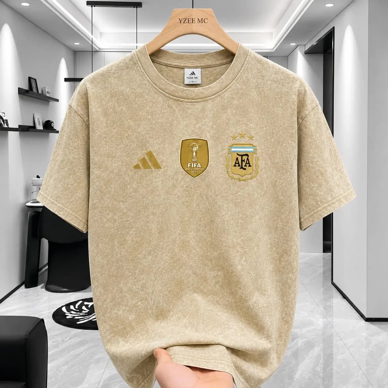 Acid Wash Drop Shoulder T-Shirt – Premium Oversized Streetwear