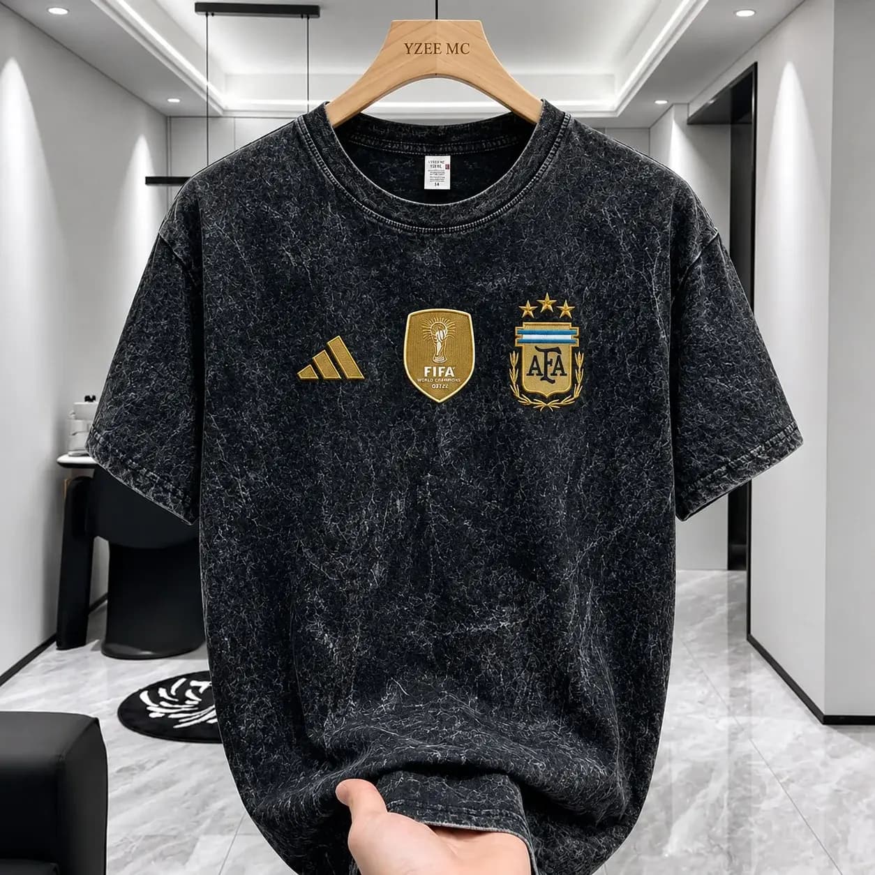 Acid Wash Drop Shoulder T-Shirt – Premium Oversized Streetwear