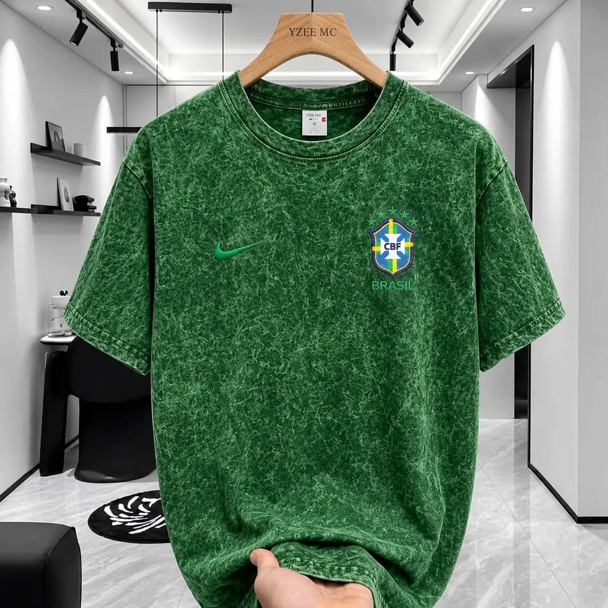 Acid Wash Drop Shoulder T-Shirt – Premium Oversized Streetwear