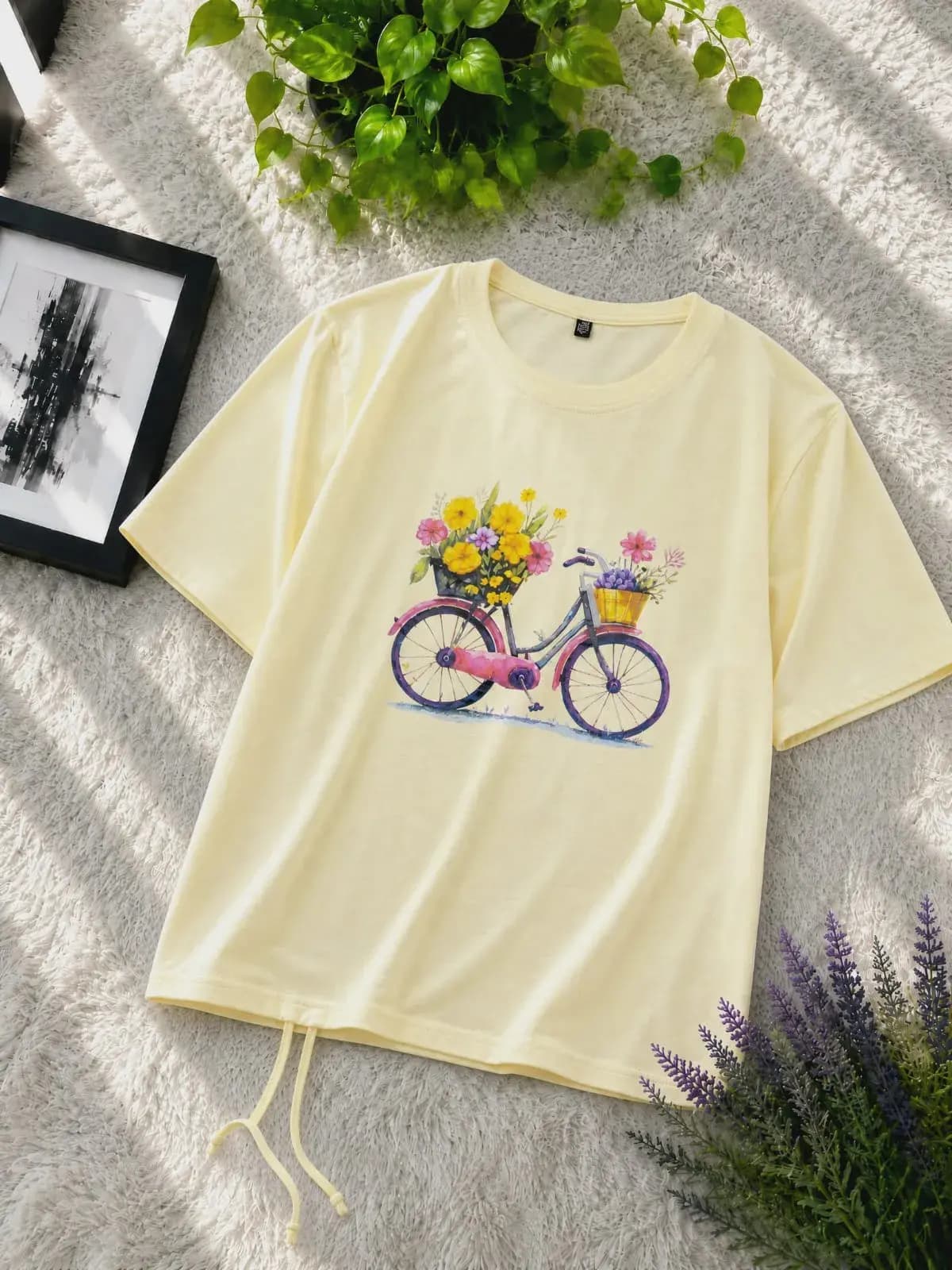 Stylish Ladies Drop Shoulder T-Shirt | Premium Cotton